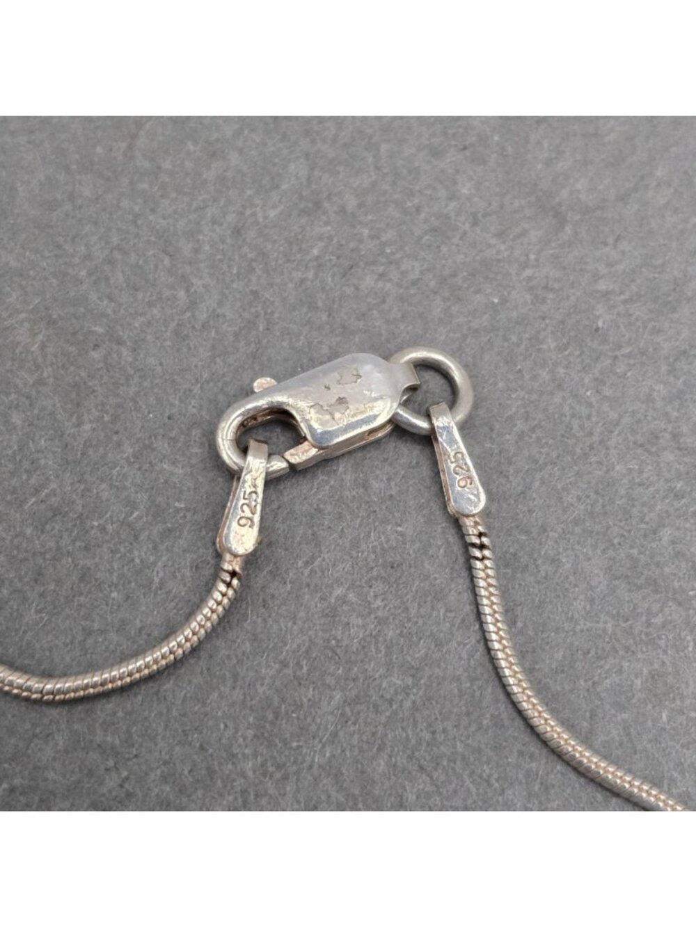 Vintage Sterling Silver Turquoise Bar Pendant Necklace 18" 925 Southwestern ATI - Picture 4 of 16
